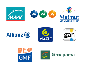 MAAF, MMMA, Matmut, Allianz, Macif, gan, GMF et Groupama